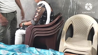 Sitting on the chair, sister-in-law’s jamke chudai kari