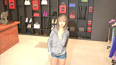 Buying New Outfits for Teen Christine