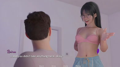 Qboy watch landlady’s secrete fun in basement