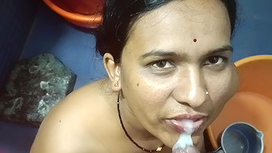 Cum in mouth completion and cum on ass and face completion