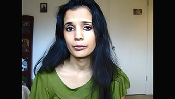 north indian bhabhi showing curves giving lesson