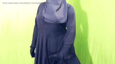 Indian beautiful hijabi muslim couple thirsty for fuck