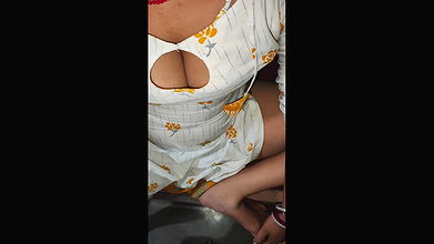 Cute shy girl has her first experience with a boyfriends