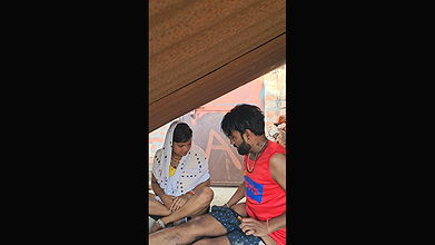 Desi village butiful sali ko jija ne छत pe pela