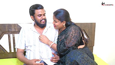 Beautiful Indian stepmother convinced stepson to have sex with her