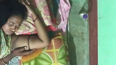 Desi local boy fucked her girlfriend when she was along at home