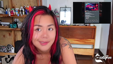 A SUCCUBUS GOTTA DO WHAT A SUCCUBUS GOTTA DO Milk Your Dick Dry – ExotiqFox Solo Gooner Girl Masturbation