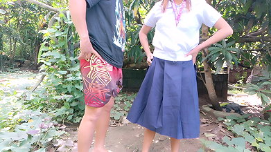 YEAR OLD INNOCENT STUDENT LOOSES VIRGINITY OUTDOOR