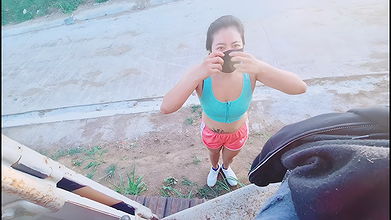 Sex Near the Road in Abandoned House