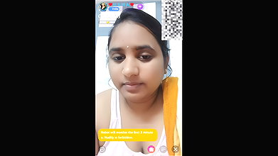 Sweet Telugu MILF Usha Live Chamet Show With Face