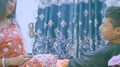 Hot Indian MILF Teaching Step son