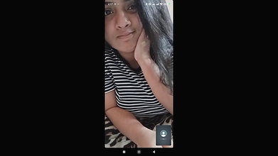 Tanker girl milking boobs show and fingring on video call 12