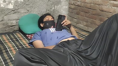 Desi Village girl masterbating when she watching video