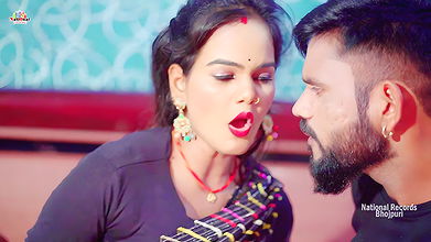 Puja Sharma hot saree song – Deep Navel caressed2