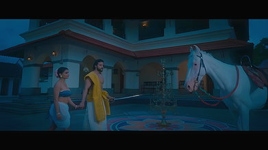 Resmi R Nair hot romantic song – Hanging boobs, Deep cleavage, navel show2