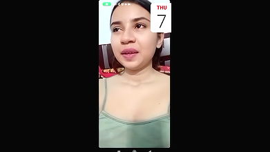 Sexy babe shy in vc2