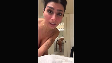 Mia Khalifa Black Dress Video Leaked EROTIC VIEW
