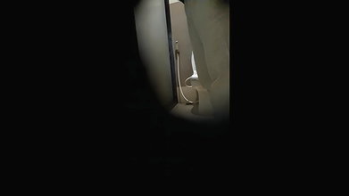 Hijabi girl Naked Ass and black panty captured secretly while pissing