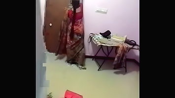 tamil bhabhi filmed naked by dewar changing