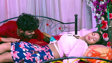 Suhana boobs pressed, rubbed and felt, navel show, shy horny expressions4