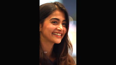 POOJA HEGDE CUMWORTHY BABE SEXY FACE CARD HQ VIDEO2