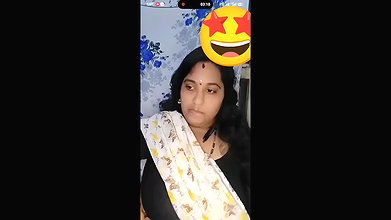 Telugu tanker bhabhi showing and pressing huge boobs 2