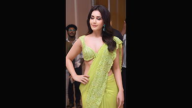 RAASHI KHANNA CAPTIVATING STRIPTEASE SAREE NAKED AT EVENT AI EDIT VIDEO