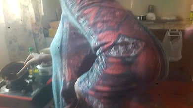 Fucking the Housemaid While She Is Cooking