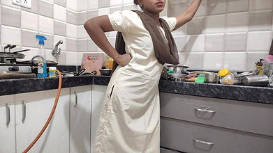 Desi girl got fucked by her stepbrother before going to college