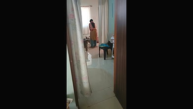 Sexy Milf Bhabhi Sucking Lover Cock And Putting Condom2