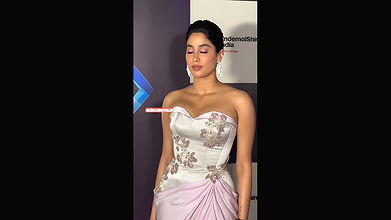 HOTNESS JHANVI KAPOOR IRRESISTIBLE CUMWORTHY DEEP POPPING CLEAVAGE EXPOSE HQ VIDEOS 6