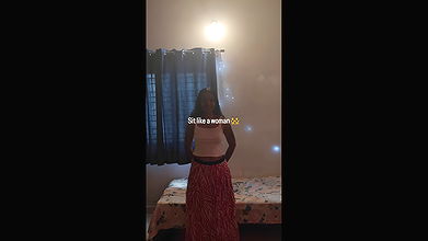 malayali girl pierced navel and nipple pokie in white dress  2