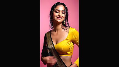 HORNY KEERTHY SURESH STRIP SEXY SAREE NAKED VIEW AI EDIT VIDEOS4