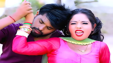 Madhu Rai boobs pressed, navel kissed hard, face buried on navel, thigh & ass kissed 4