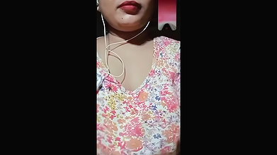 Hot bhabi strip full nude fir Fingering show her big tits 2
