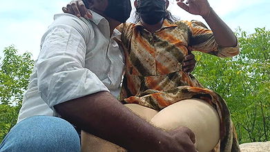 Outdoor Sitting Fuck with Step Sister