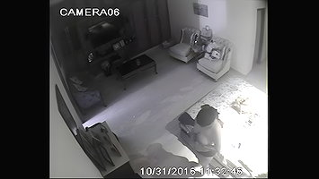 friend wife captured naked while changing 2