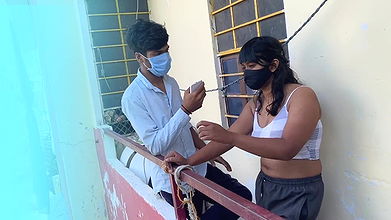 Outdoor Sex Stepbrother and Stepsister Outside Door Romance and Sex Mallu Couples Hot Romance with Sex in the Terrace