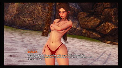 Perfect Blone College Girl Sucks My Big Cock in Desserted Island