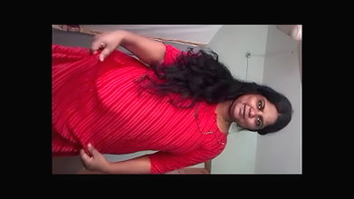 sexy mallu bhabhi in red shalwar suit