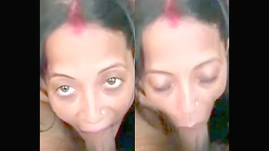 NASTY BHABHI SUCKING OFF HUGE DICK LIKE A PRO