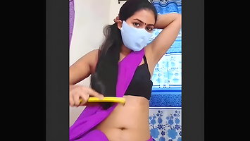 Priya Devi Hottest Navel Show Video 3