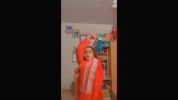 Indian cute girl showing her boobs