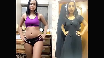Paki Girl showing for Lover 4 Clip-Merged