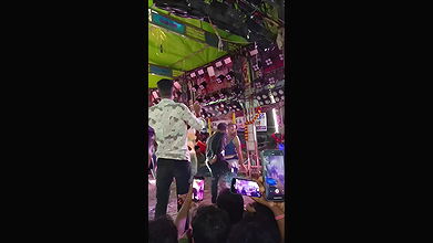 Desi Local Stage Dancer Girl Hot Tempting Dance & her Boobs Press on Show..