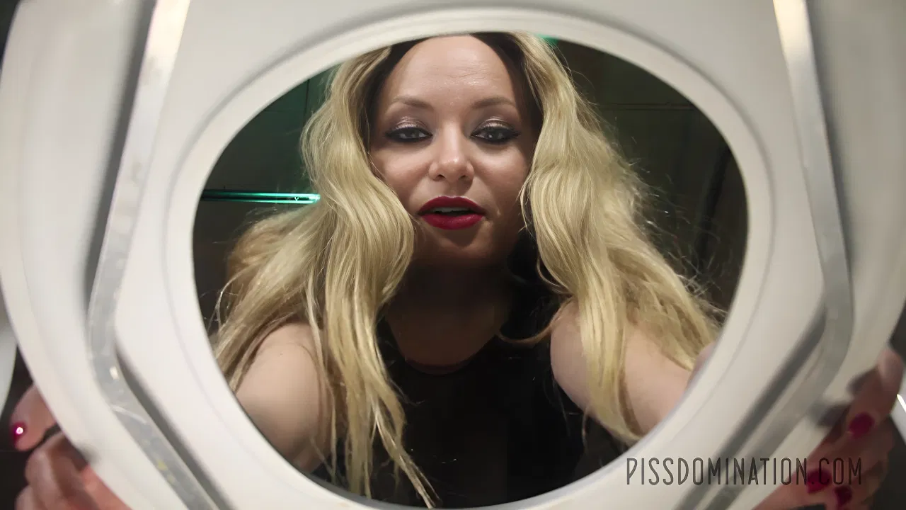 44Aiden Starr Puts Her Toilet Slave in His Place