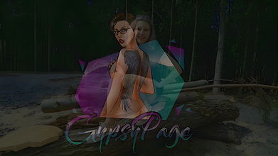 gypsypage i piss outdoor in your face