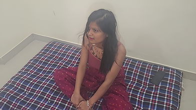 Beautiful Indian girl with young boy