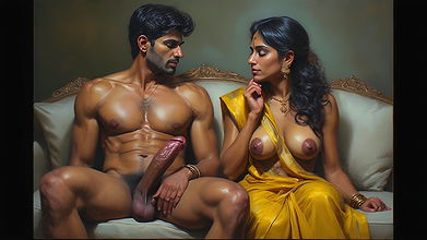 Big cock stepuncle fucking his wife after long time when he arrives back to town