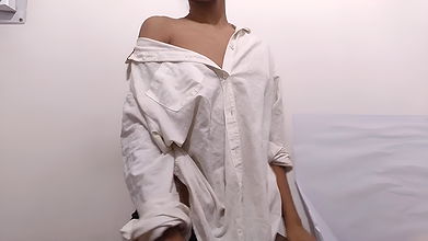 Cute girl getting horny in panties